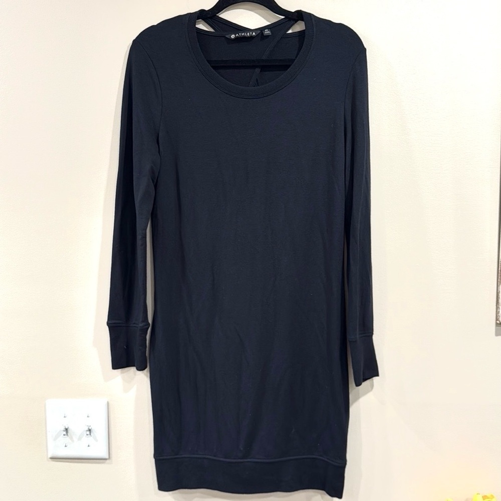 🔥Athleta Black Long Sleeve Dress🔥